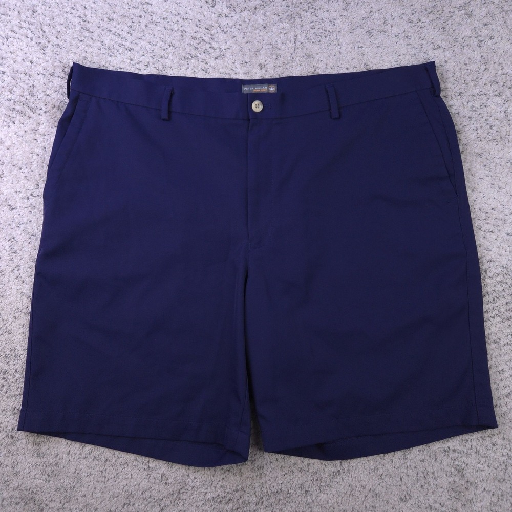 Peter Millar Shorts Mens‎ 40 Crown Sport Golf Salem Performance Navy Blue EUC
